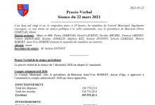 PV Conseil Municipal du 22.03.2021